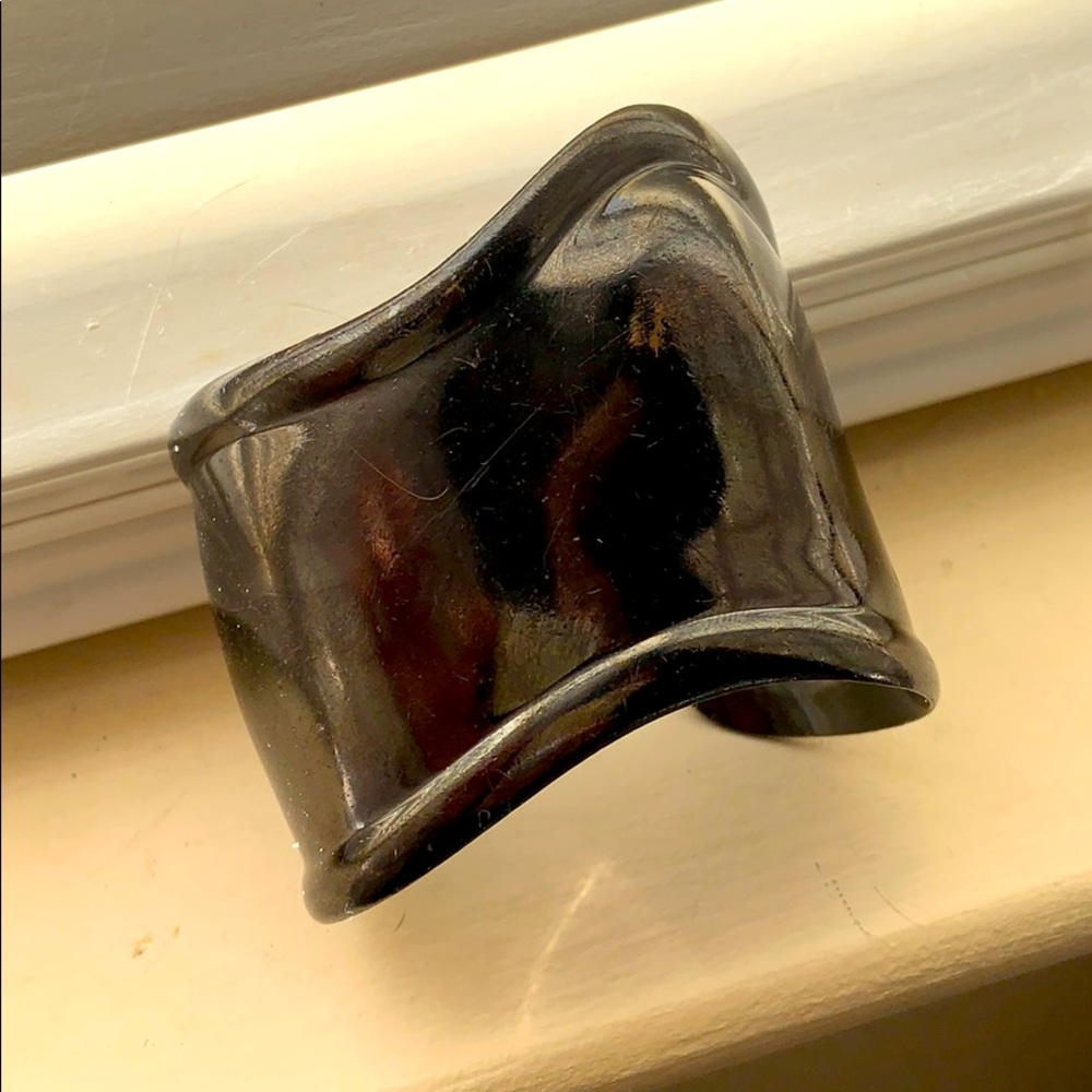 Ruthenium right handed Tiffany cuff bracelet